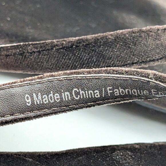 Jeffrey Campbell Byron Bay Thong Sandals Women's Dark Brown Size US9 EU40 - Picture 9 of 11